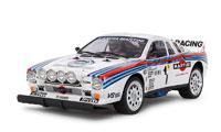 Tamiya Lancia 037 Rally na podwoziu TA02-S w wersji kit